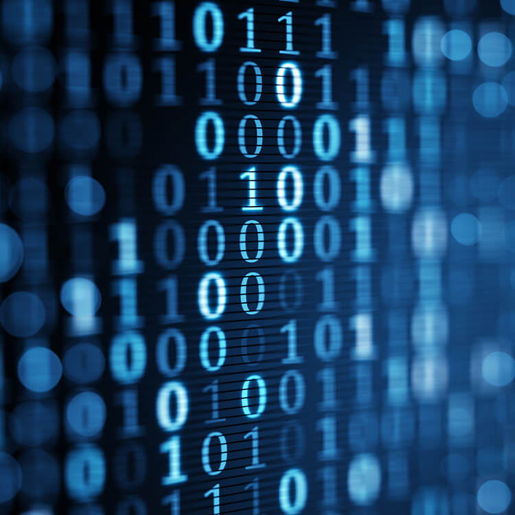 abstract image of connected dots and lines